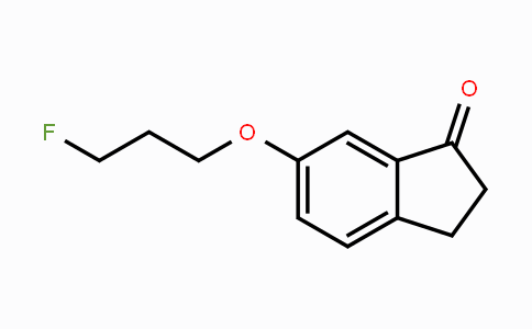 CAS No. 1383985-32-7, 6-(3-Fluoropropoxy)-indan-1-one