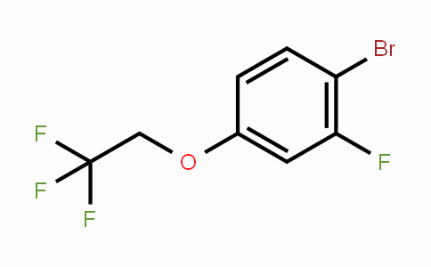 CAS No. 1036724-63-6, 1-Bromo-2-fluoro-4-(2,2,2-trifluoroethoxy)-benzene