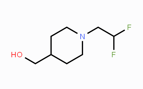 CAS No. 1249897-12-8, [1-(2,2-Difluoroethyl)piperidin-4-yl]methanol