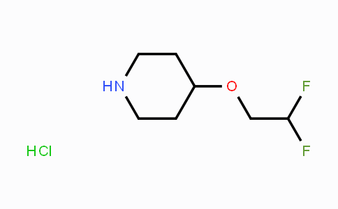 CAS No. 1183898-34-1, 4-(2,2-Difluoroethoxy)piperidine hydrochloride