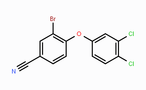 CAS No. 1548389-32-7, 3-Bromo-4-(3,4-dichlorophenoxy)benzonitrile