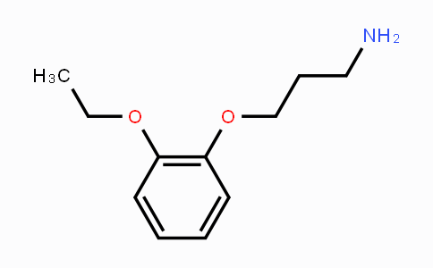 CAS No. 116735-66-1, 3-(2-Ethoxyphenoxy)propylamine