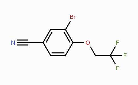 CAS No. 1065640-69-8, 3-Bromo-4-(2,2,2-trifluoroethoxy)benzonitrile