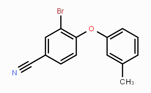 CAS No. 1553446-27-7, 3-Bromo-4-m-tolyloxybenzonitrile