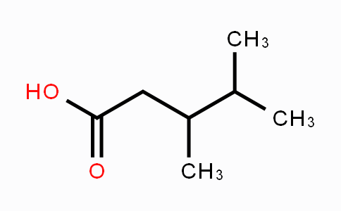 CAS No. 3302-06-5, 3,4-Dimethylpentanoic acid