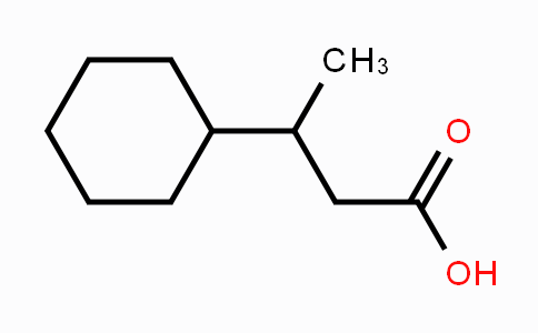 CAS No. 4361-38-0, 3-Cyclohexylbutanoic acid