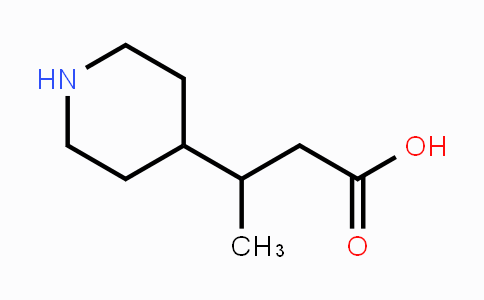 CAS No. 103039-96-9, 3-(Piperidin-4-yl)butanoic acid