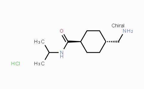 CAS No. 1174138-03-4, trans-4-Aminomethylcyclohexanecarboxylic acid isopropylamide, hydrochloride