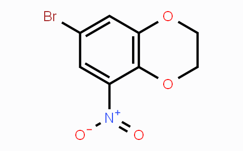CAS No. 69464-52-4, 7-Bromo-5-nitro-2,3-dihydrobenzo[1,4]dioxine
