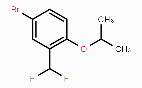 CAS No. 2168992-45-6, 4-Bromo-2-difluoromethyl-1-isopropoxybenzene