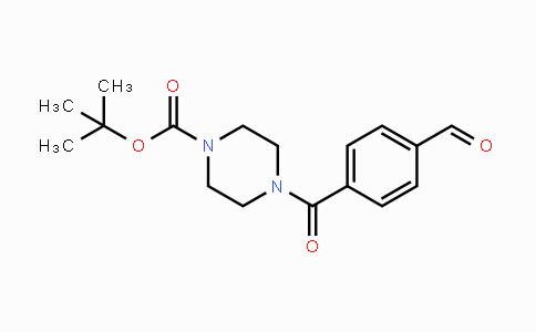 CAS No. 929622-18-4, 4-(4-Formylbenzoyl)piperazine-1-carboxylic acid tert-butyl ester