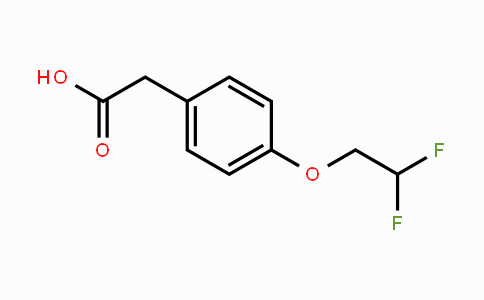 CAS No. 937602-66-9, [4-(2,2-Difluoroethoxy)phenyl]acetic acid