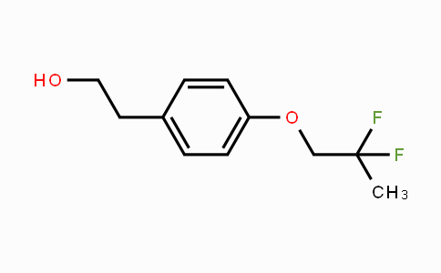 CAS No. 2155062-58-9, 2-[4-(2,2-Difluoropropoxy)phenyl]ethanol
