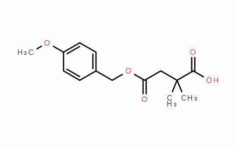 CAS No. 86207-79-6, 2,2-Dimethylsuccinic acid 4-(4-methoxybenzyl) ester