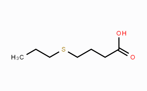CAS No. 79313-53-4, 4-(Propylsulfanyl)butanoic acid