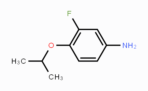 CAS No. 97566-69-3, 3-Fluoro-4-isopropoxyphenylamine
