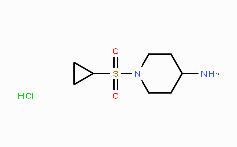 CAS No. 1384428-03-8, 1-Cyclopropanesulfonylpiperidin-4-ylamine, hydrochloride