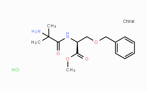 CAS No. 2209864-40-2, (S)-2-(2-Amino-2-methylpropionylamino)-3-benzyloxypropionic acid methyl ester hydrochloride