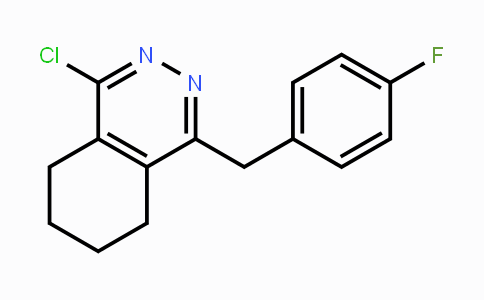 CAS No. 1057682-44-6, 1-Chloro-4-(4-fluorobenzyl)-5,6,7,8-tetrahydrophthalazine