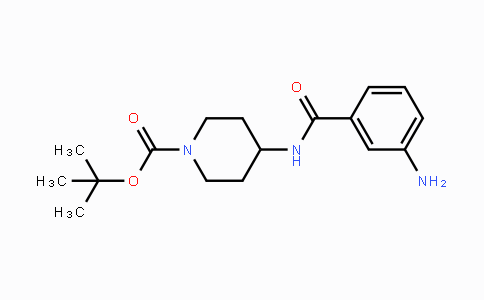 DY112398 | 909563-58-2 | 4-(3-Aminobenzoylamino)piperidine-1-carboxylic acid tert-butyl ester