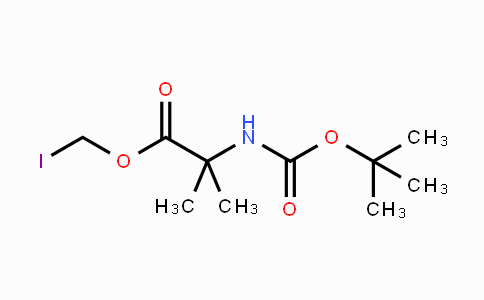 CAS No. 1581704-59-7, 2-tert-Butoxycarbonylamino-2-methylpropionic acid iodomethyl ester