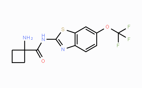 CAS No. 2001592-19-2, 1-Amino-cyclobutanecarboxylic acid (6-trifluoromethoxybenzothiazol-2-yl)amide