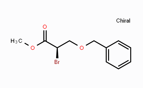 CAS No. 62061-67-0, R-3-Benzyloxy-2-bromopropionic acid methyl ester