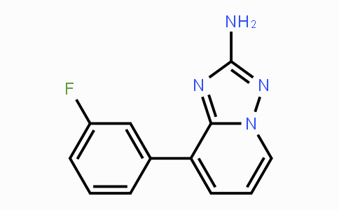CAS No. 1314787-78-4, 8-(3-Fluorophenyl)-[1,2,4]triazolo[1,5-a]pyridin-2-ylamine