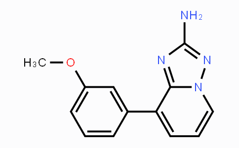 CAS No. 1202616-60-1, 8-(3-Methoxyphenyl)-[1,2,4]triazolo[1,5-a]pyridin-2-ylamine