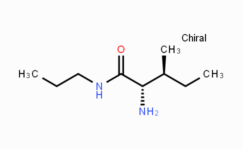 CAS No. 1637475-50-3, (1S,2S)-2-Amino-3-methylpentanoic acid propylamide