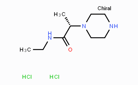 CAS No. 2205383-96-4, S-N-Ethyl-2-piperazin-1-yl-propionamide dihydrochloride