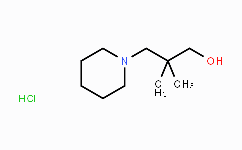 CAS No. 4667-61-2, 2,2-Dimethyl-3-piperidin-1-yl-propan-1-ol hydrochloride