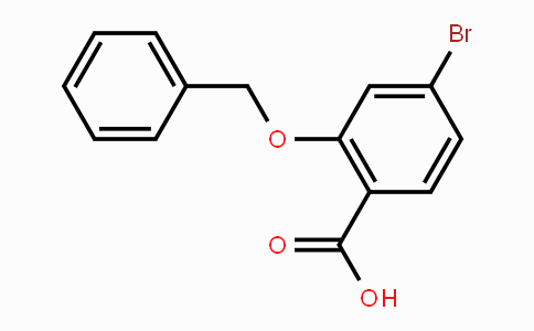 CAS No. 693257-19-1, 2-(Benzyloxy)-4-bromobenzoic acid