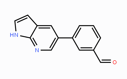 CAS No. 1973469-84-9, 3-(1H-Pyrrolo[2,3-b]pyridin-5-yl)benzaldehyde