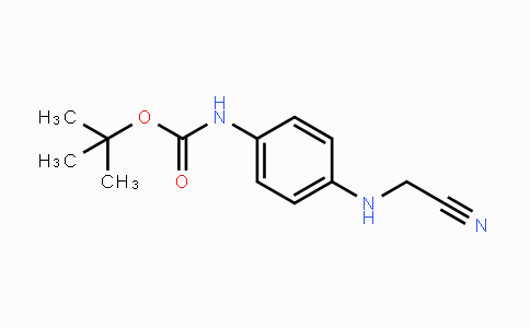 CAS No. 1402559-25-4, [4-(Cyanomethylamino)phenyl]carbamic acid tert-butyl ester