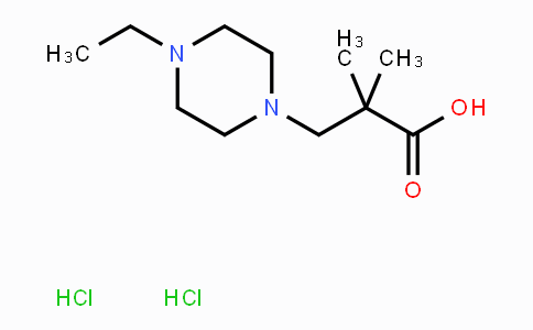 CAS No. 2202948-88-5, 3-(4-Ethylpiperazin-1-yl)-2,2-dimethylpropionic acid dihydrochloride