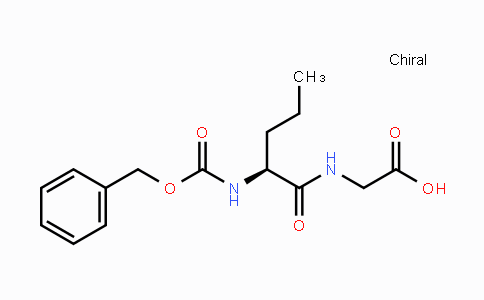 CAS No. 56610-11-8, Glycine, N-[(phenylmethoxy)carbonyl]-L-norvalyl-