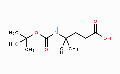 CAS No. 1249372-40-4, 4-tert-Butoxycarbonylamino-4-methyl-pentanoic acid