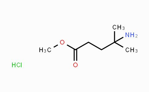 CAS No. 1311317-14-2, 4-Amino-4-methylpentanoic acid methyl ester hydrochloride