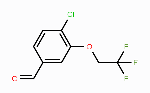 CAS No. 1630926-47-4, 4-Chloro-3-(2,2,2-trifluoroethoxy)benzaldehyde