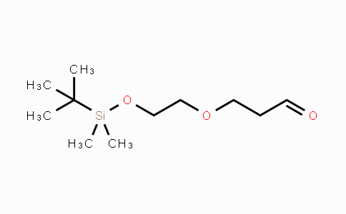 CAS No. 2167497-48-3, 3-[2-(tert-Butyldimethylsilanyloxy)ethoxy]propionaldehyde