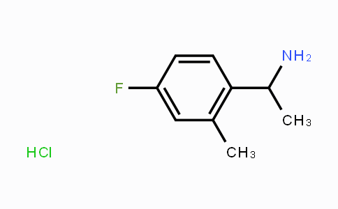 CAS No. 2205415-32-1, 1-(4-Fluoro-2-methylphenyl)ethylamine hydrochloride