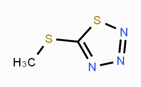 CAS No. 52098-77-8, 5-(Methylsulfanyl)-1,2,3,4-thiatriazole