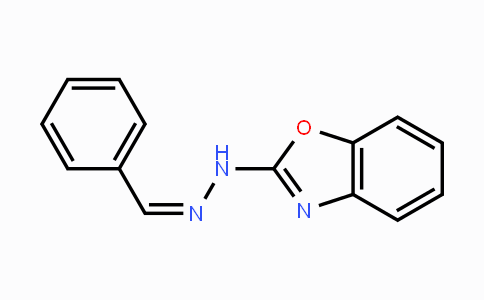 CAS No. 15166-39-9, 2-[(Z)-2-(Phenylmethylidene)hydrazin-1-yl]-1,3-benzoxazole