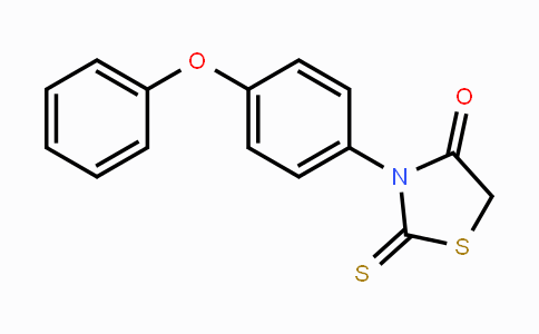 CAS No. 500145-11-9, 3-(4-Phenoxyphenyl)-2-thioxothiazolidin-4-one
