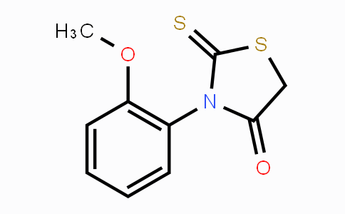 CAS No. 56676-49-4, 3-(2-Methoxyphenyl)-2-thioxothiazolidin-4-one