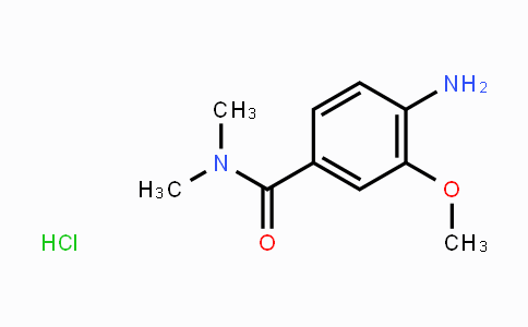 CAS No. 1376330-43-6, 4-Amino-3-methoxy-N,N-dimethylbenzamide hydrochloride