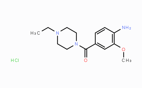 CAS No. 2204912-92-3, (4-Amino-3-methoxyphenyl)-(4-ethylpiperazin-1-yl)methanone, hydrochloride