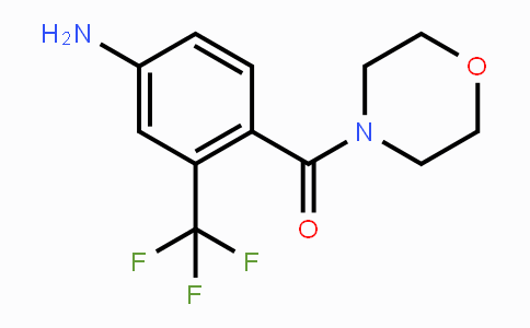 CAS No. 919278-28-7, (4-Amino-2-trifluoromethylphenyl)morpholin-4-yl-methanone