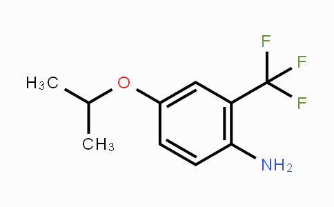 CAS No. 634187-67-0, 4-(Propan-2-yloxy)-2-(trifluoromethyl)aniline